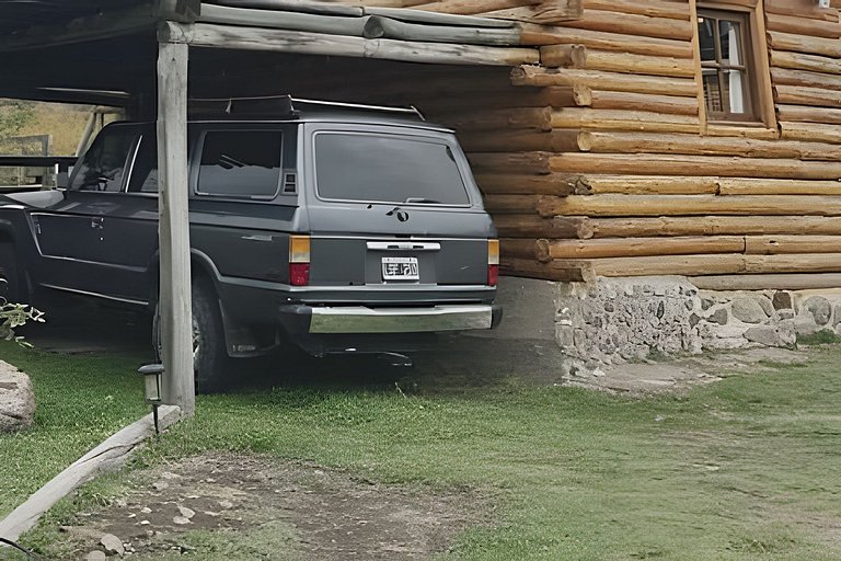 Cabaña del Oeste, Entre montañas, arroyo y calma